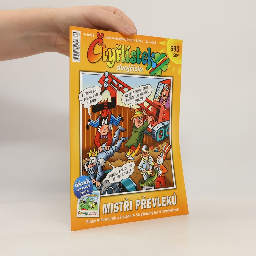 Kolektiv autorů Čtyřlístek 589/590. Dvojčíslo 9-10/15