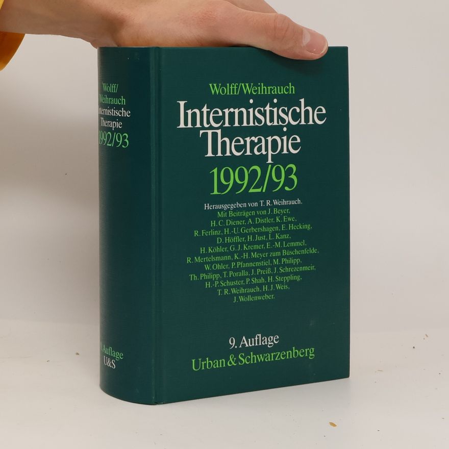 Hanns Peter Wolff Internistische Therapie 1992/93