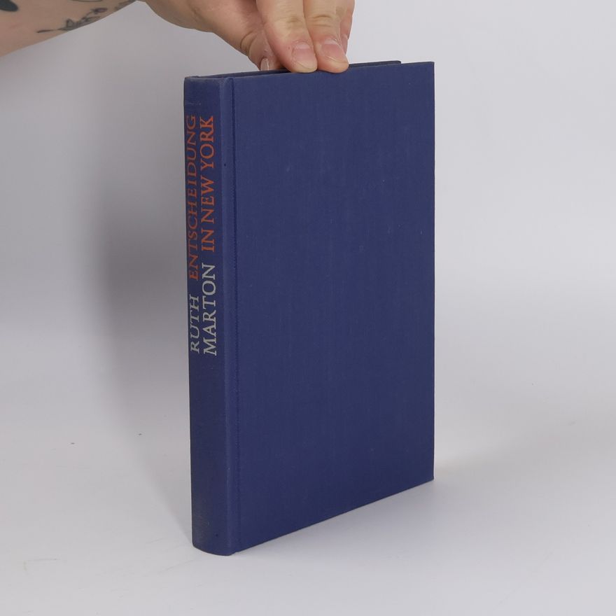 Ruth Marton Entscheidung in New York