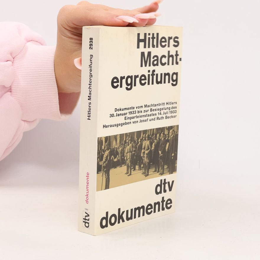 Josef Becker Hitlers Machtergreifung