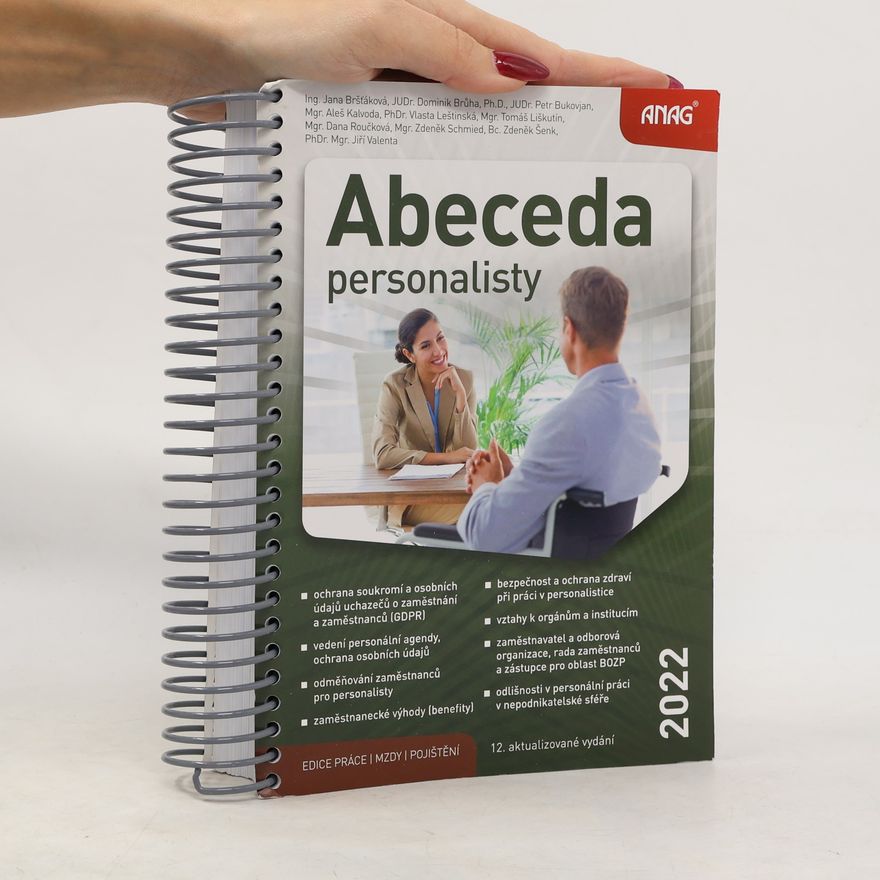 Jana Bršťáková Abeceda personalisty 2022