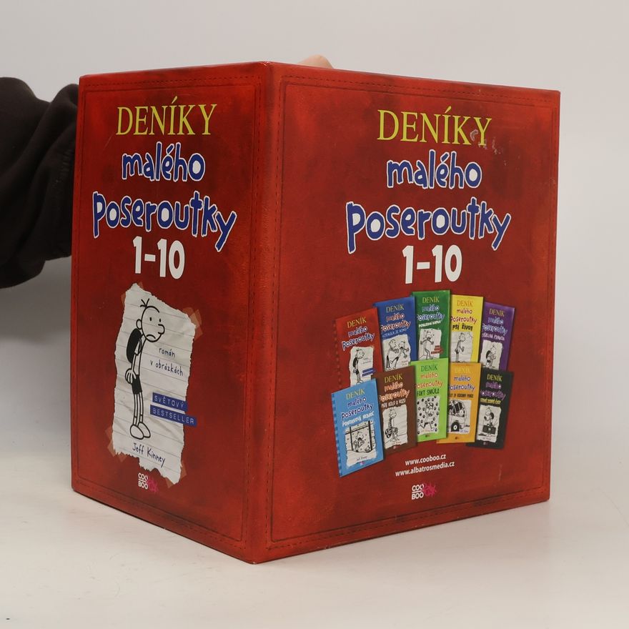 Jeff Kinney Deník malého poseroutky 1-10 (box)