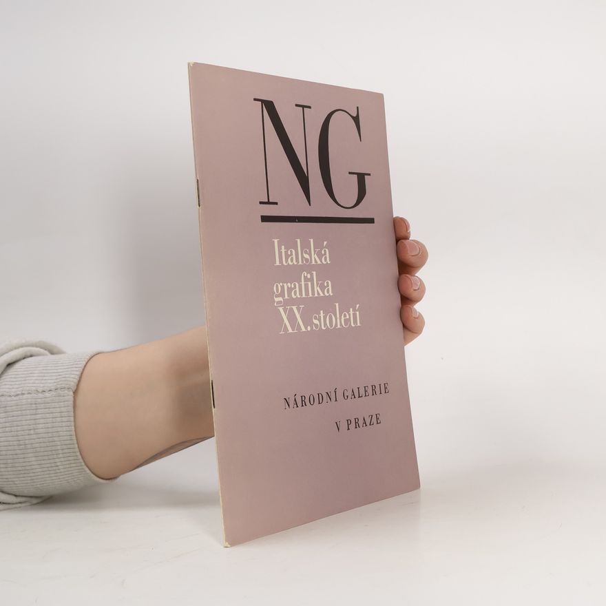 Pavel Stepanek Italská grafika XX. století