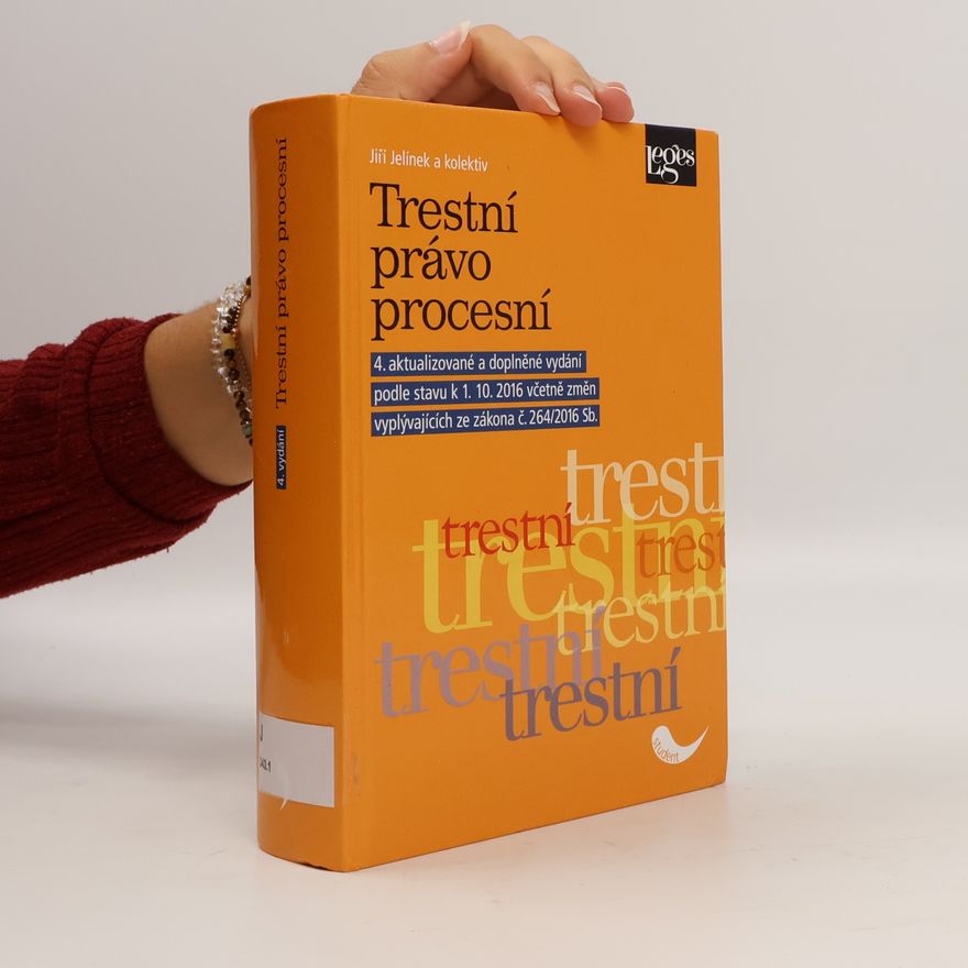 Various authors Trestní právo procesní