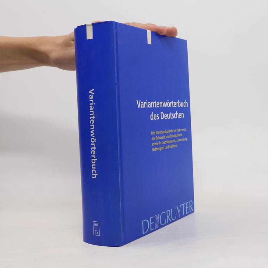 Ulrich Ammon Variantenwörterbuch des Deutschen, 2 Bde.