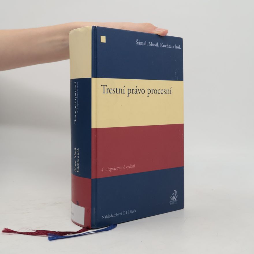 Josef Kuchta Trestní právo procesní
