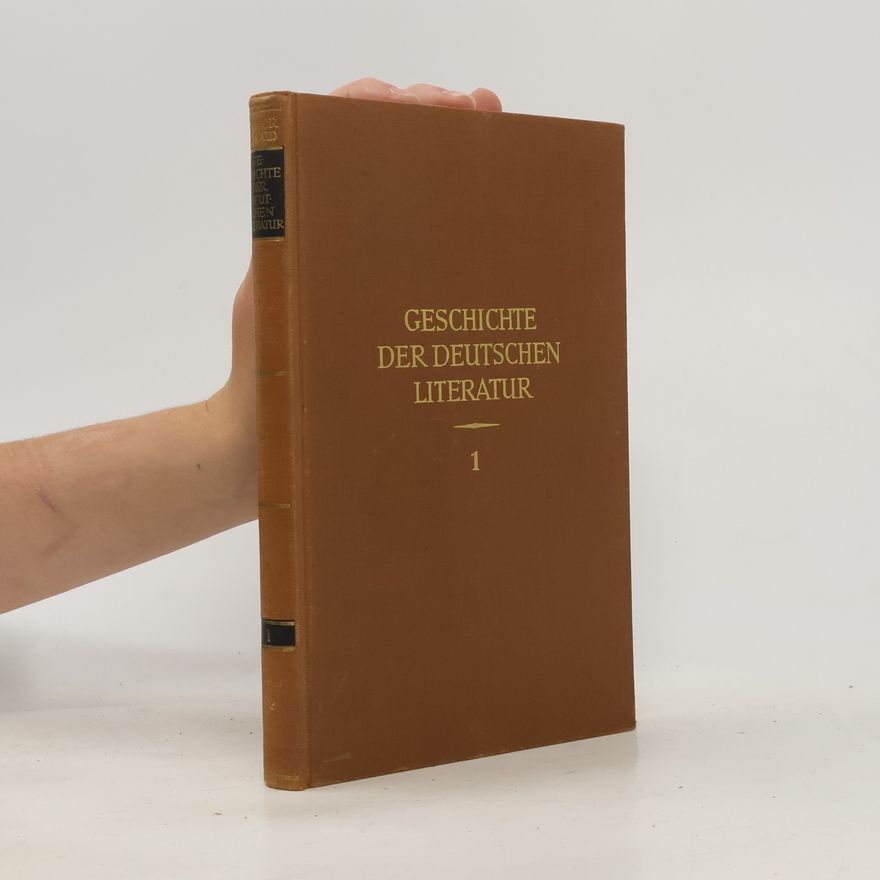 Helmut de Boor Geschichte der deutschen Literatur 1 (770-1170)