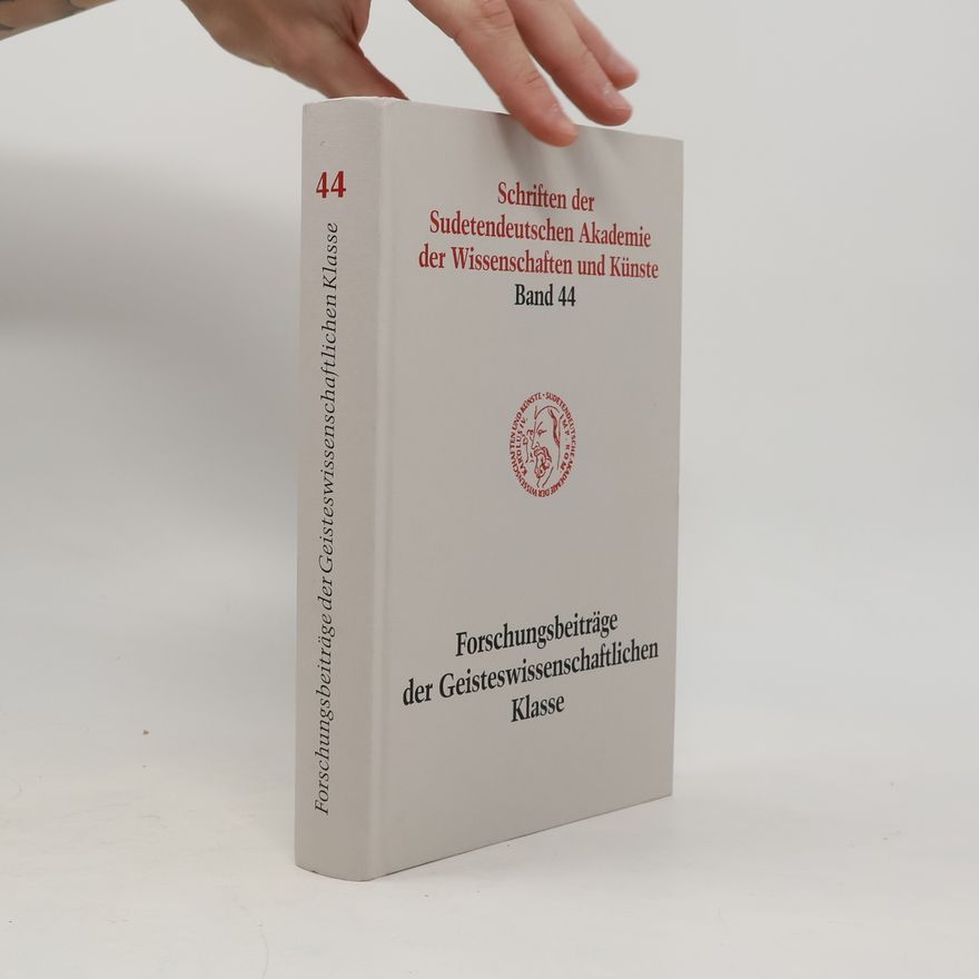 Autorenkollektiv Forschungsbeiträge der Geisteswissenschaftlichen Klasse 44