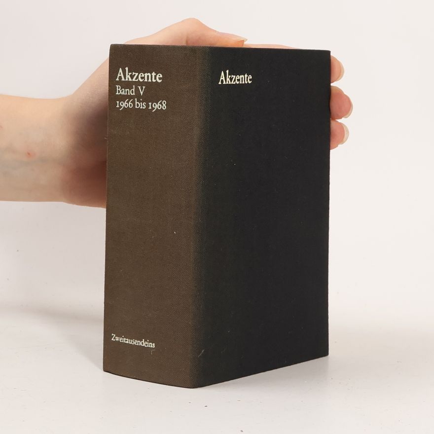 Collectif d'auteurs Akzente V. 1966 bis 1968
