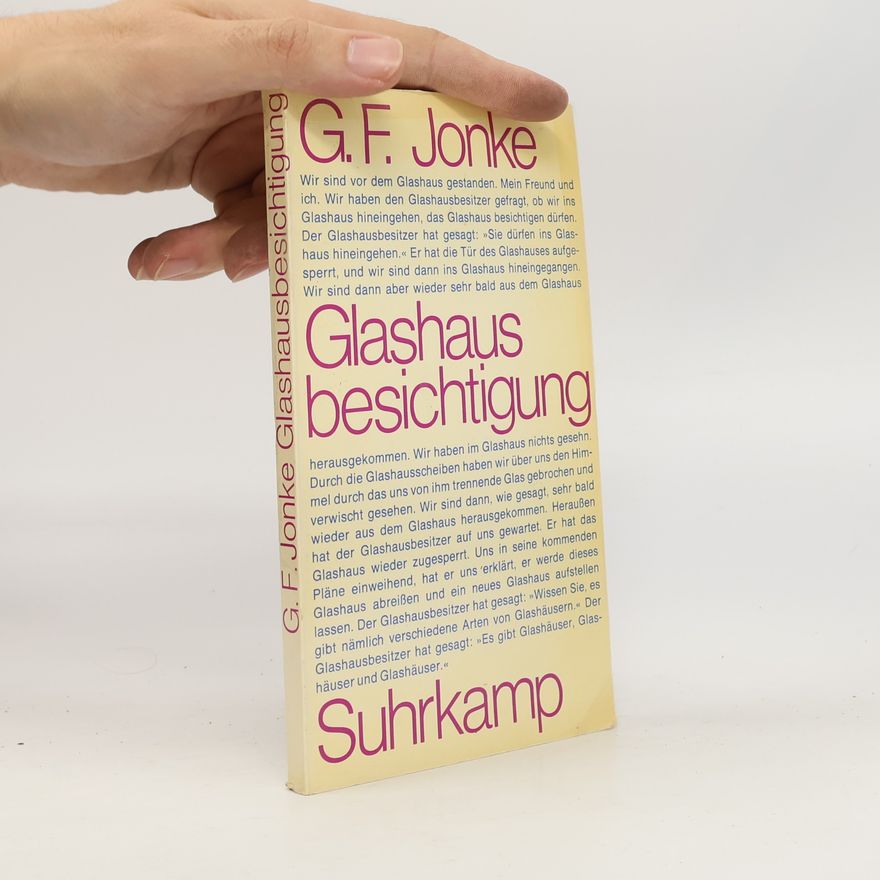 G. F. Jonke Glashausbesichtigung