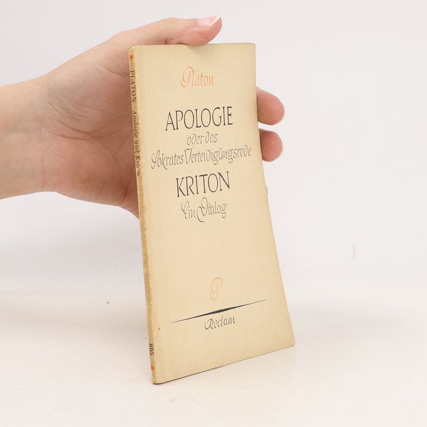 Plato Apologie und Kriton