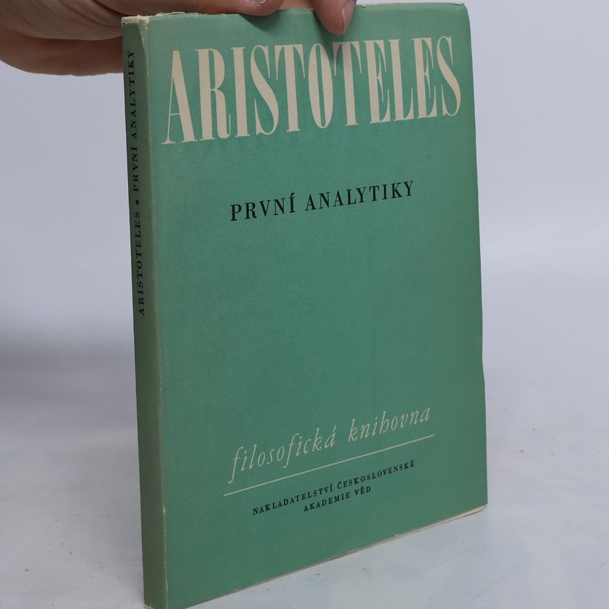 Aristotelés První analytiky
