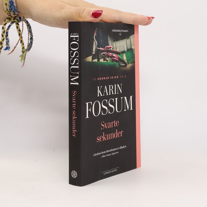 Karin Fossum Konrad Sejer-krim: Svarte sekunder