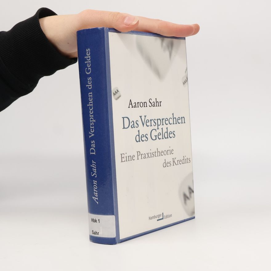 Aaron Sahr Das Versprechen des Geldes