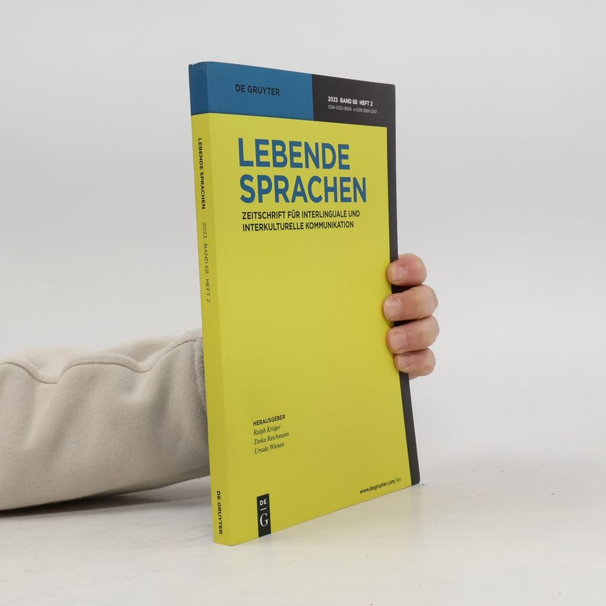 Collectif d'auteurs Lebende Sprachen 2023. Band 68 Heft 2