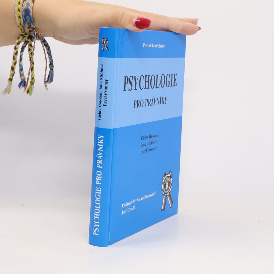 Václav Holeček Psychologie pro právníky