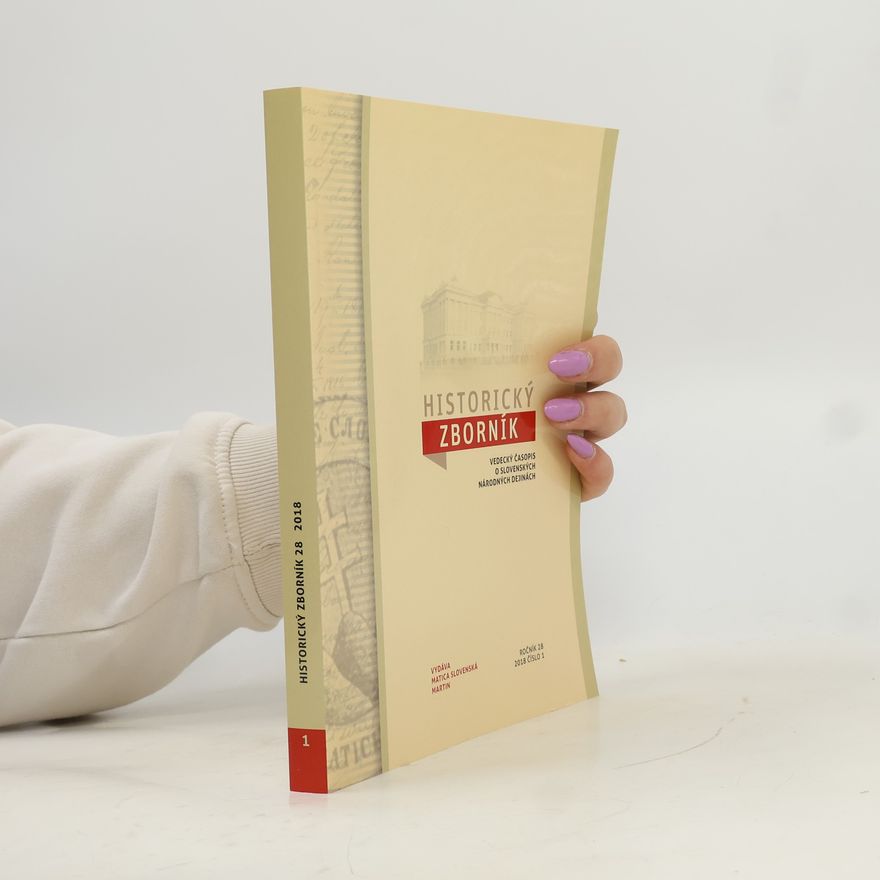 Auteurscollectief Historický zborník 1/2020