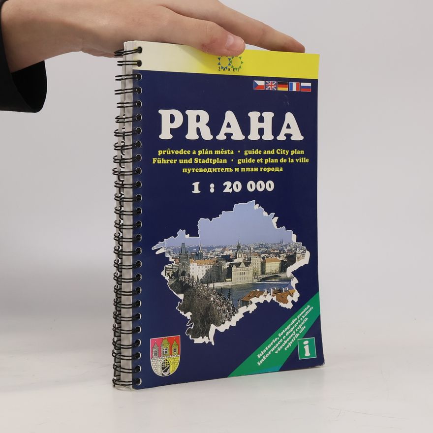 Jaroslav Pašek Praha [průvodce a plán města]