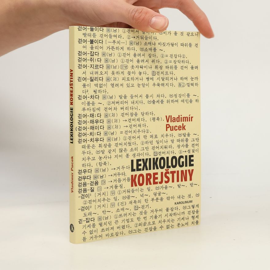 Vladimir Pucek Lexikologie korejštiny
