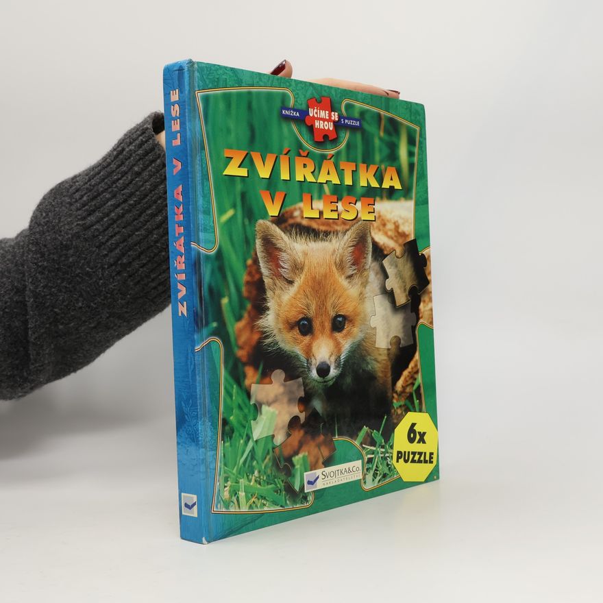 Collectif d'auteurs Zvířátka v lese: Knížka s puzzle