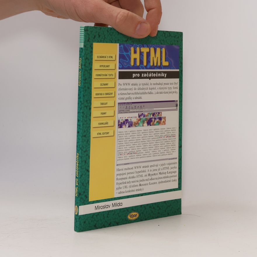 Miroslav Milda HTML pro začátečníky