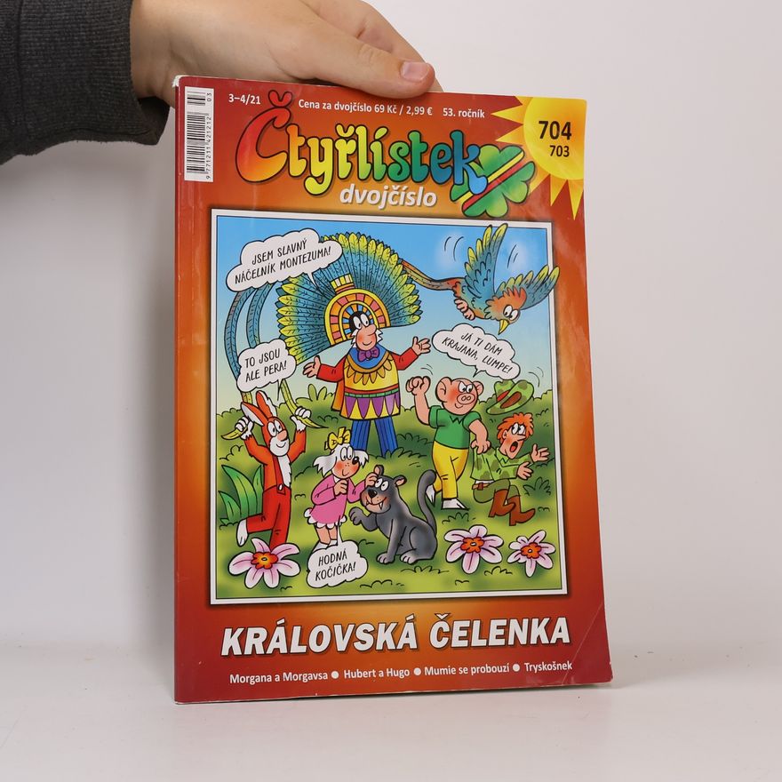 Kolektív autorov Čtyřlístek. Dvojčíslo 3-4/21