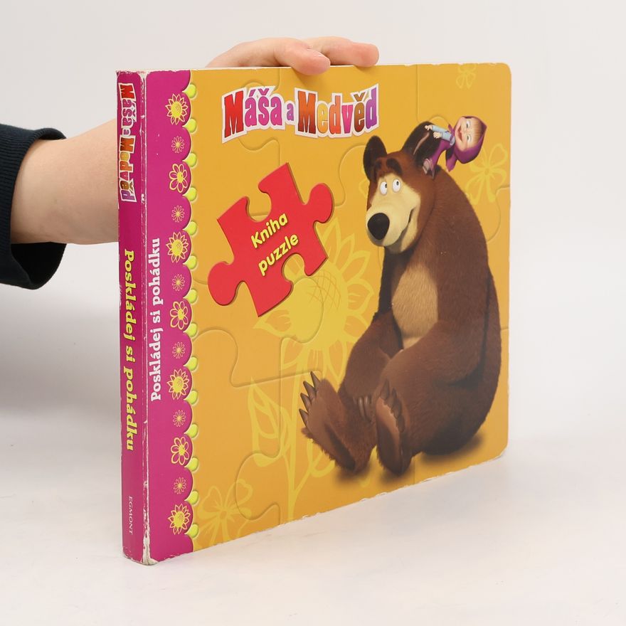 Walt Disney Máša a Medvěd - Kniha puzzle