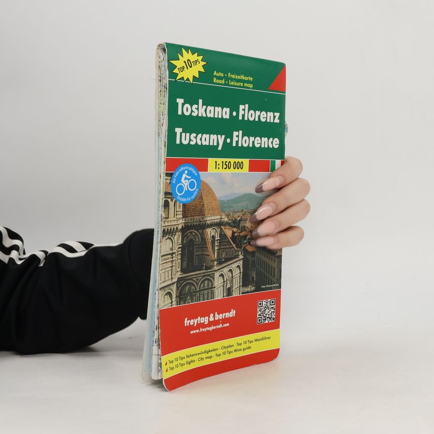 Freytag&Berndt Toskana-Florenz/Toskánsko,Florencie 1:150T/automapa