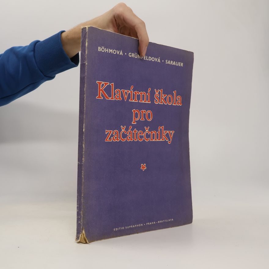 Alois Sarauer Klavírní škola pro začátečníky
