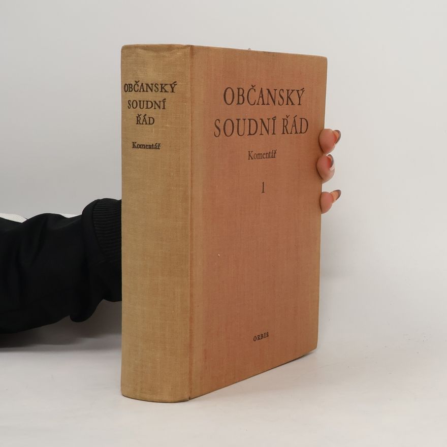 Josef Rubeš Občanský soudní řád. Komentář 1