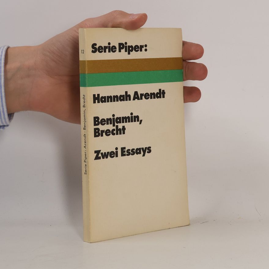Hannah Arendt Walter Benjamin