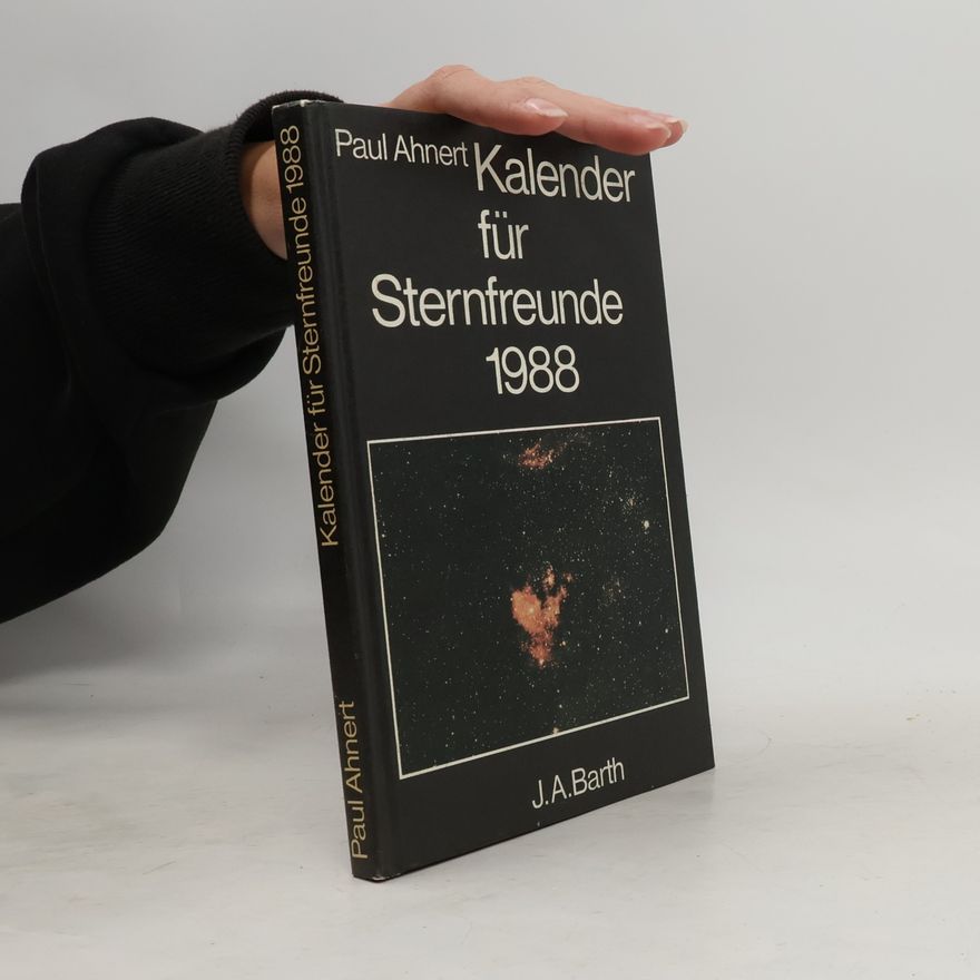 Paul Ahnert Kalender für Sternfreunde 1988