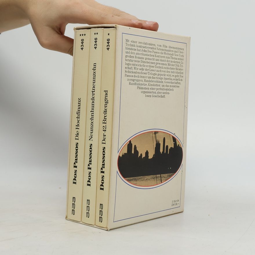 John Dos Passos USA-Trilogie, 3 Bde..