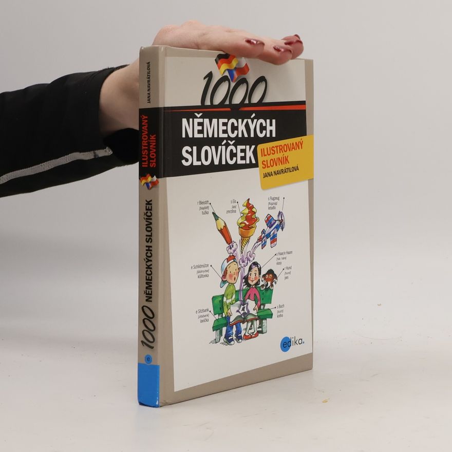 Jana Navrátilová 1000 německých slovíček: Ilustrovaný slovník