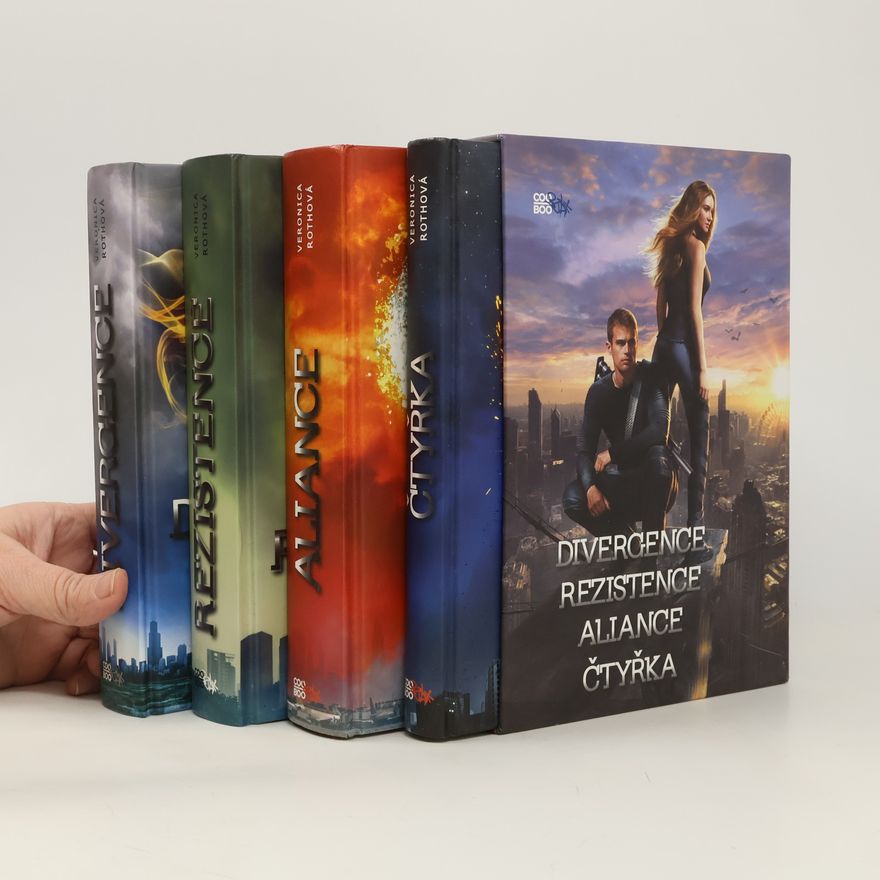 Veronica Roth Divergentní trilogie + Čtyřka (Box)