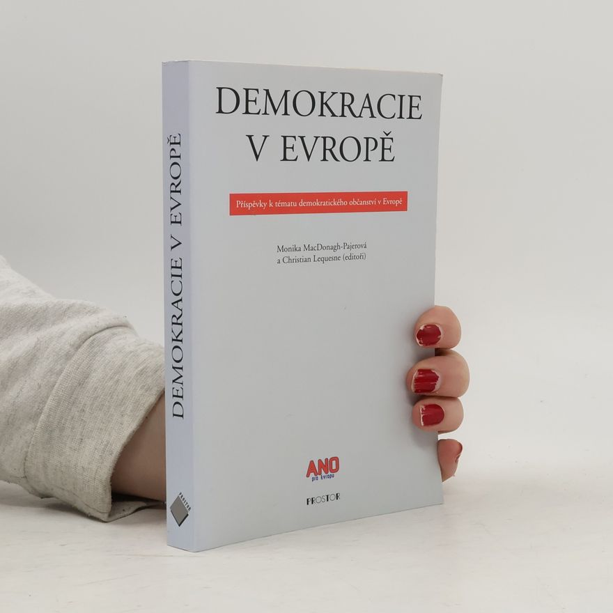Christian Lequesne Demokracie v Evropě