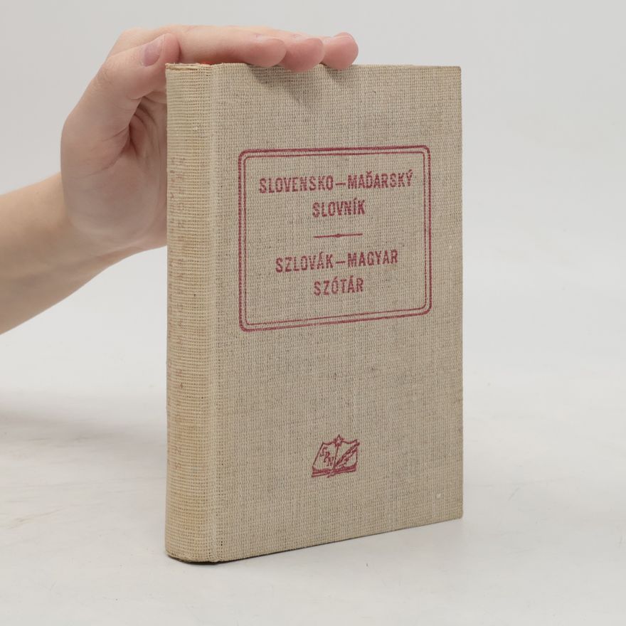 Various authors Slovensko-maďarský slovník