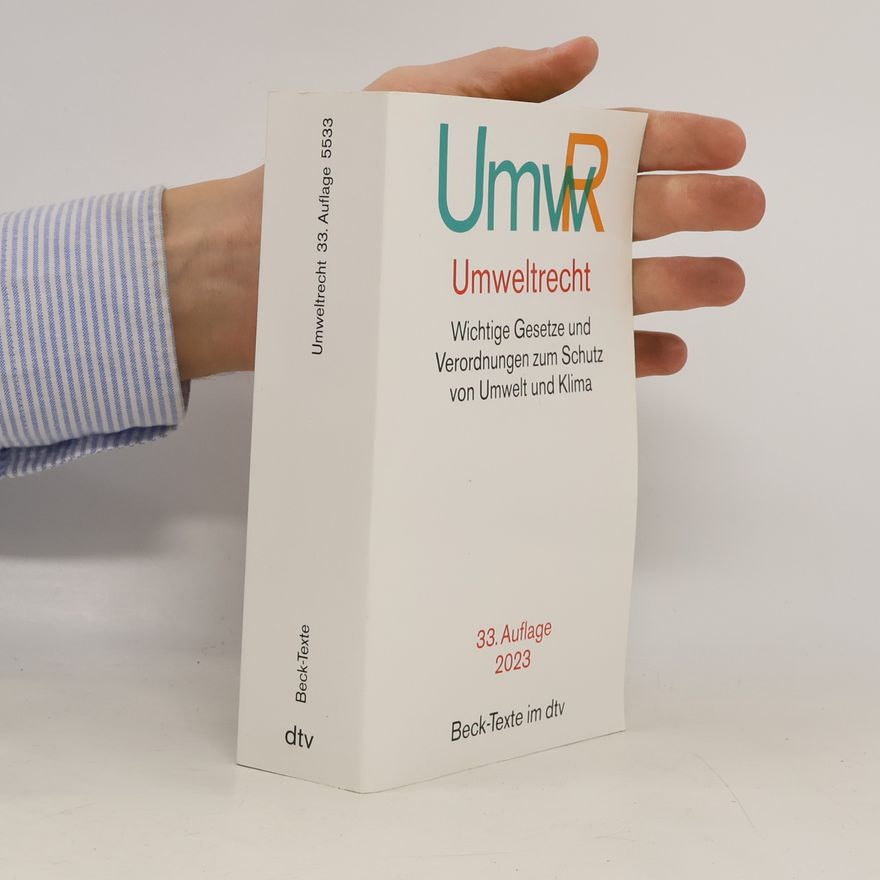 Various authors Umweltrecht (UmwR)