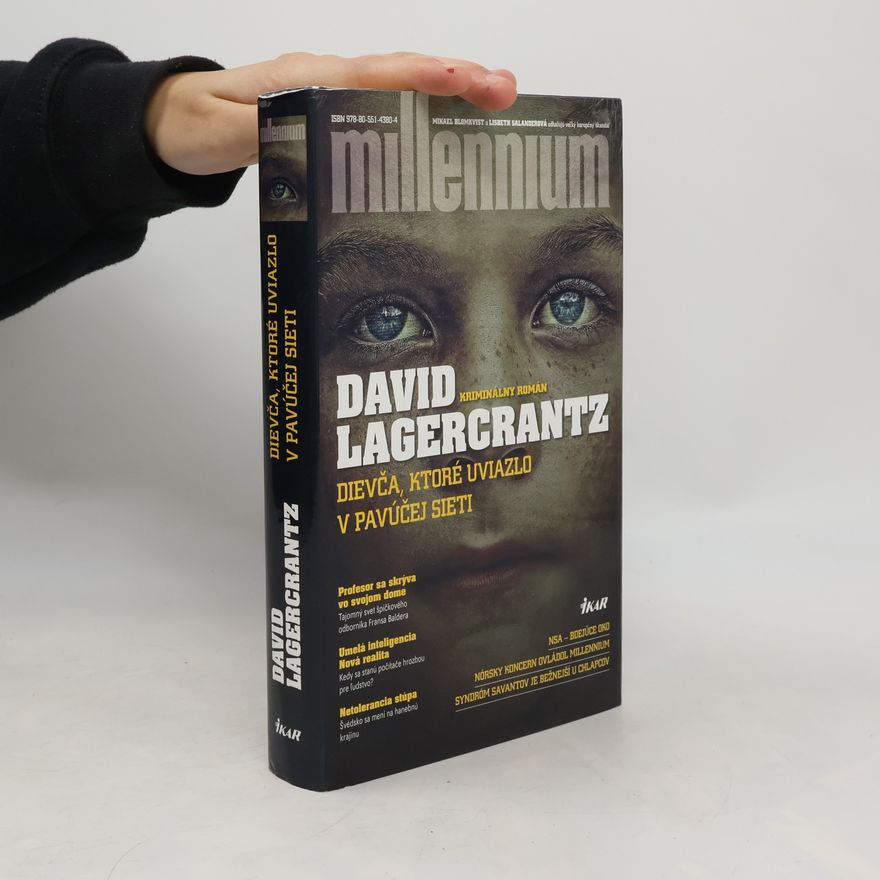David Lagercrantz Dievča, ktoré uviazlo v pavúčej sieti