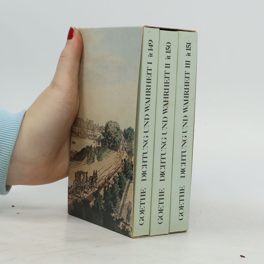 Johann Wolfgang von Goethe Dichtung und Wahrheit I.-III. Insel Taschenbuch 149-151