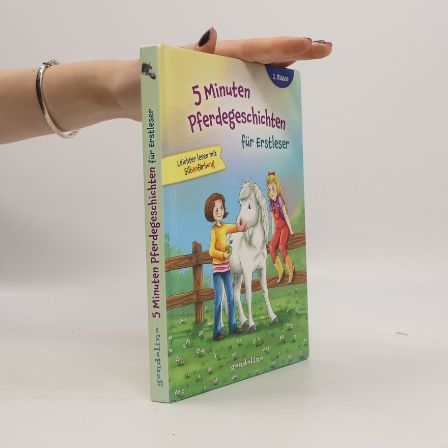 Kolektiv autorů 5 Minuten Pferdegeschichten für Erstleser, 2. Klasse - Leichter lesen mit Silbenfärbung