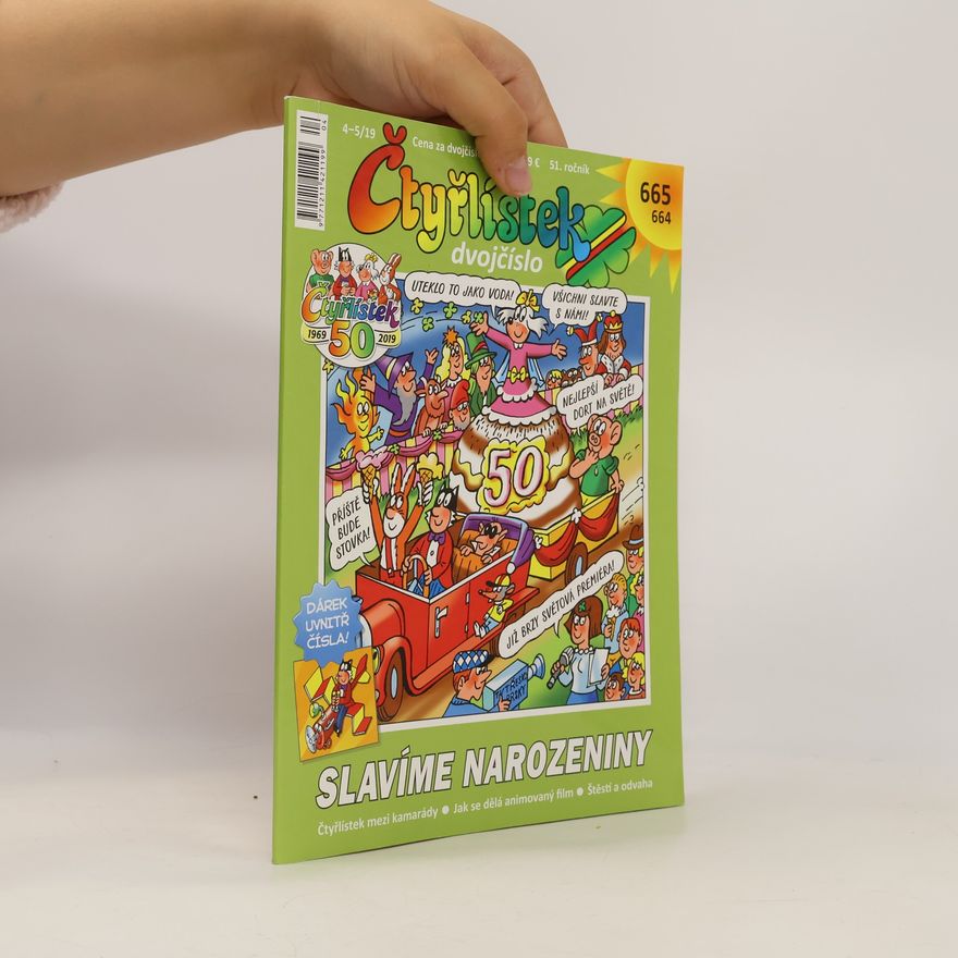 Kolektív autorov Čtyřlístek 664/665, 4-5/2019.