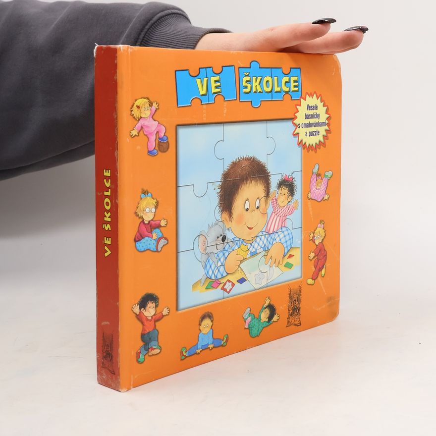 Lukáš Zelenka Ve školce : veselé básničky s omalovánkami a puzzle