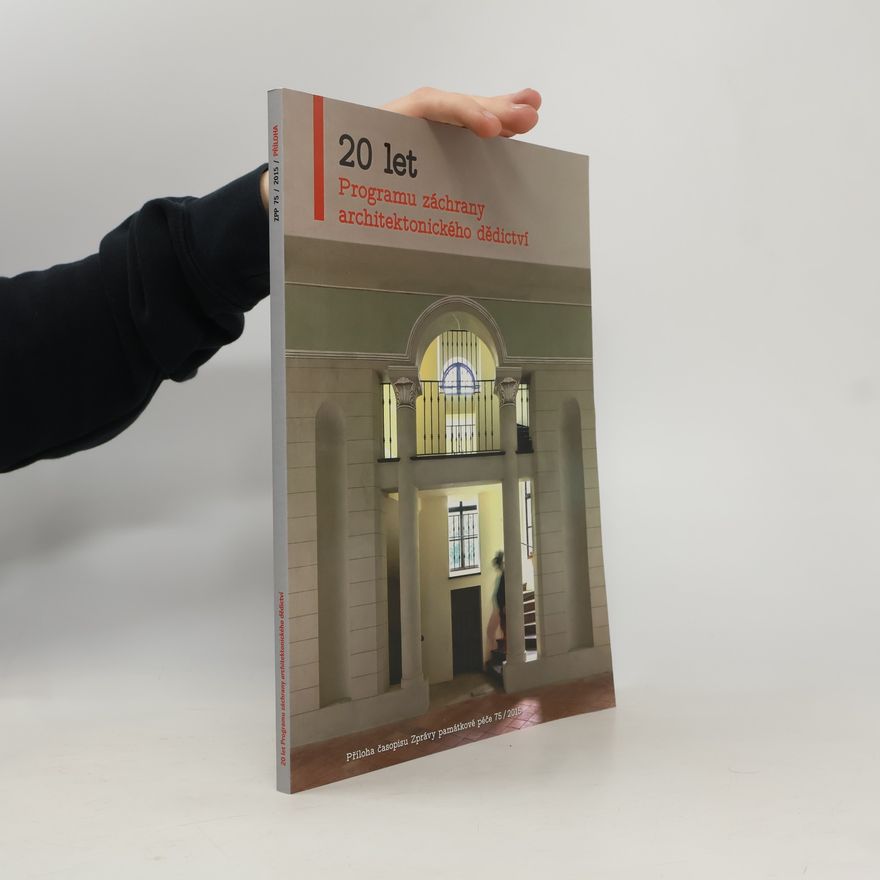 Kamila Matoušková 20 let Programu záchrany architektonického dědictví