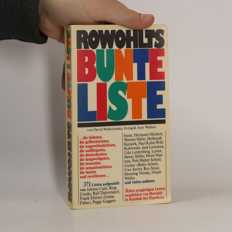 David Wallechinsky Rowohlts bunte Liste