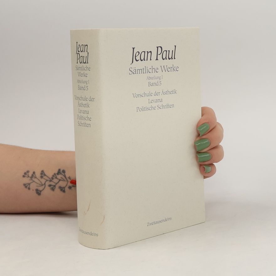 Jean Paul Sämtliche Werke 5