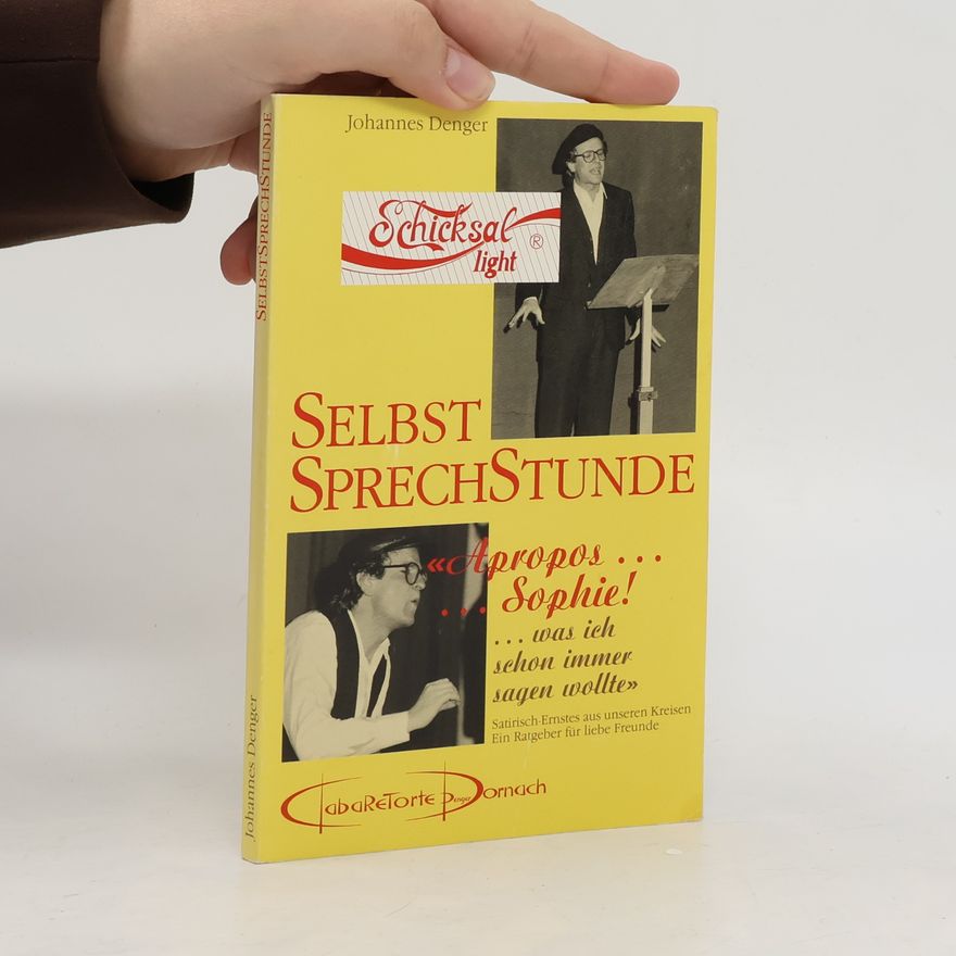 Johannes Denger Selbstsprechstunde