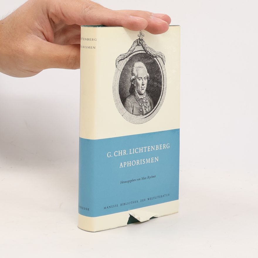 Georg Christoph Lichtenberg Aphorismen