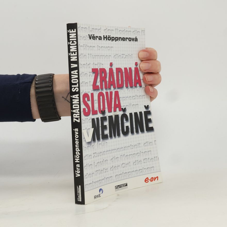 Věra Höppnerová Zrádná slova v němčině