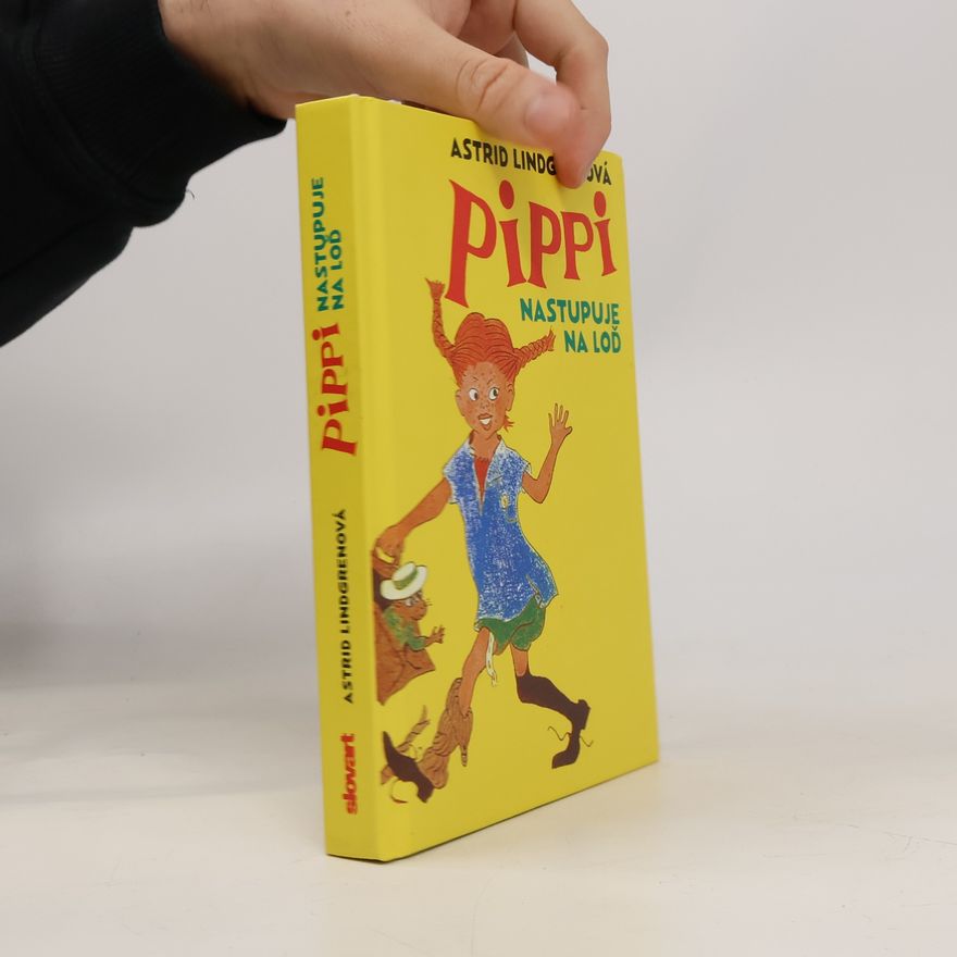 Astrid Lindgren Pippi nastupuje na ľoď